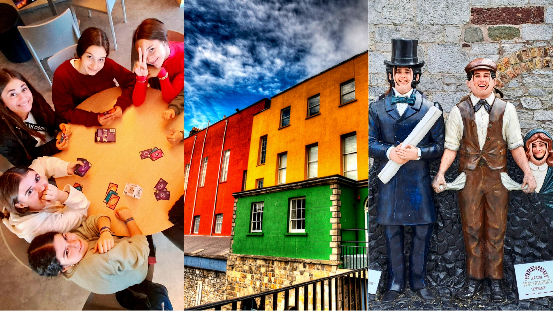 Estudiantes participando en actividades culturales y de ocio durante un curso de inmersión lingüística en Irlanda
