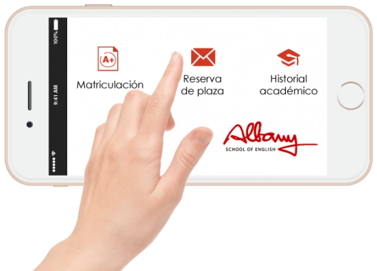 Plataforma school online para el aprendizaje de inglés con contenidos interactivos